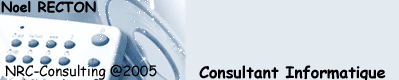 Consultant Informatique, Noel RECTON